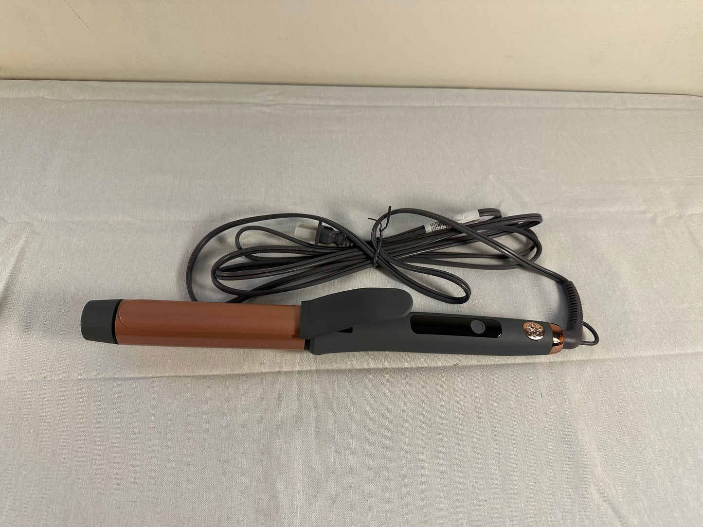 Hairitage Curl Envy Hair Curling Iron 1 1/4 Inch - Ceramic Tourmaline Curling Iron 1.25' Barrel - Silky Smooth + Bouncy Curls - 4 Digital Heat Settings up to 450 Degrees - Auto Shut-Off