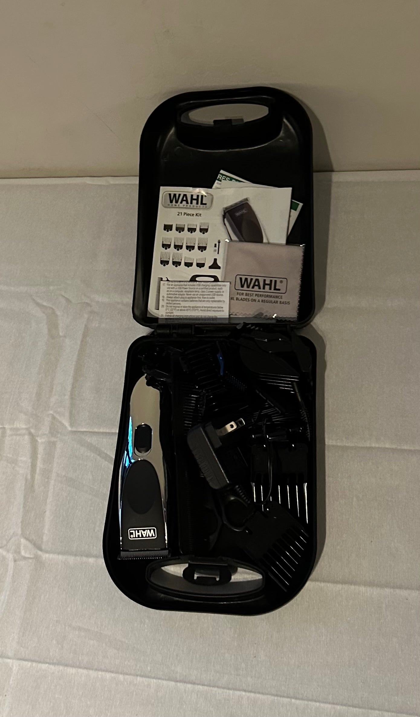 Wahl Clipper Rechargeable Cord/Cordless Haircutting & Trimming Kit for Heads, Longer Beards, & All Body Grooming - Model 79434