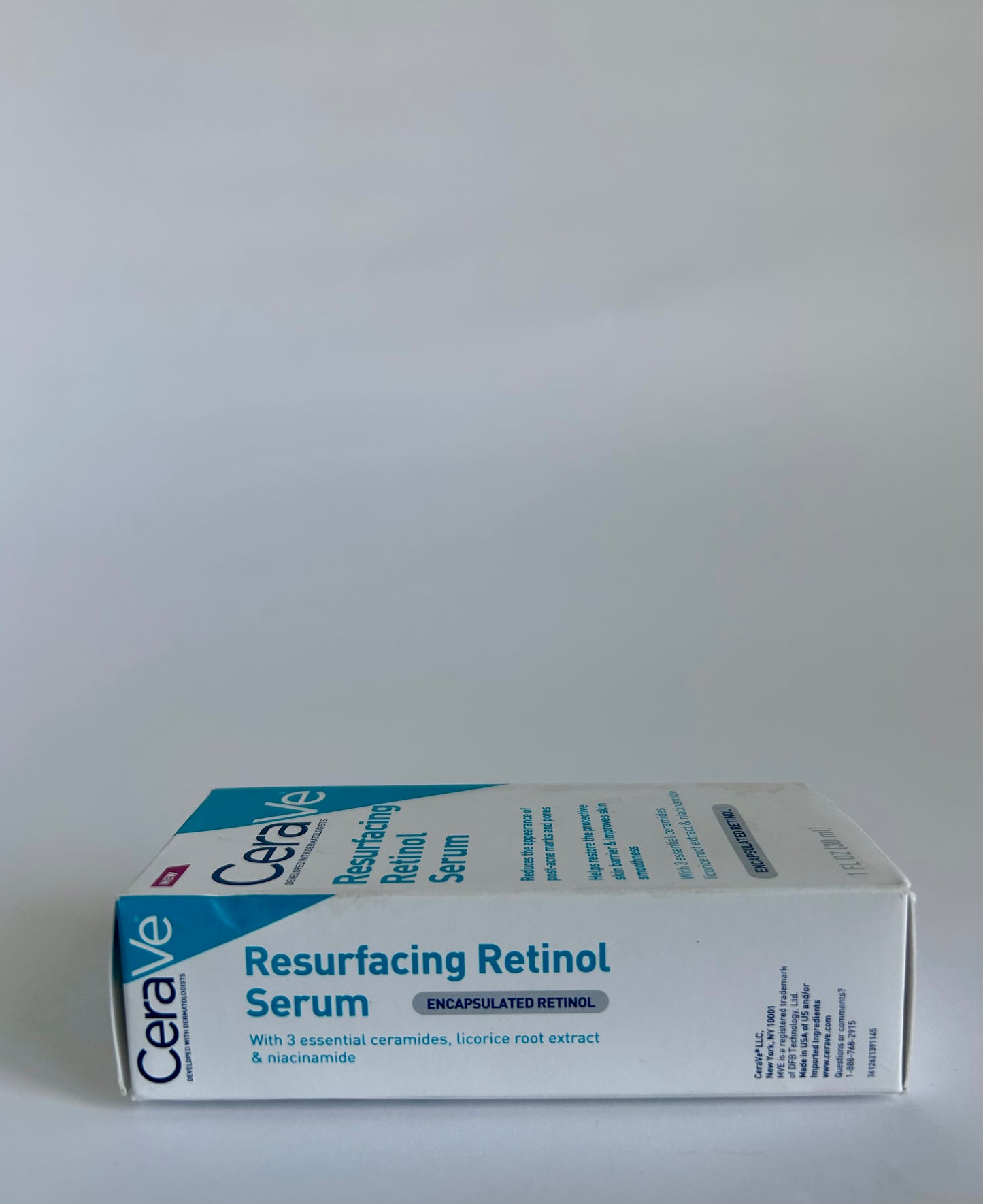 CeraVe Resurfacing Retinol Serum For Post Acne Marks, 1 oz