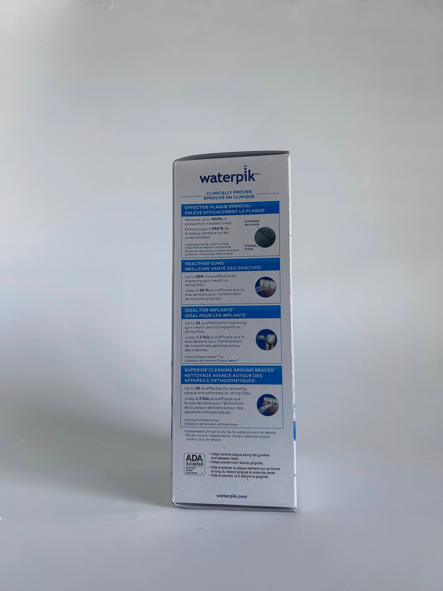 Waterpik Cordless Advanced 2.0 Water Flosser For Teeth, Gums, Braces, Dental Care. 4 Tips, ADA Accepted, Black