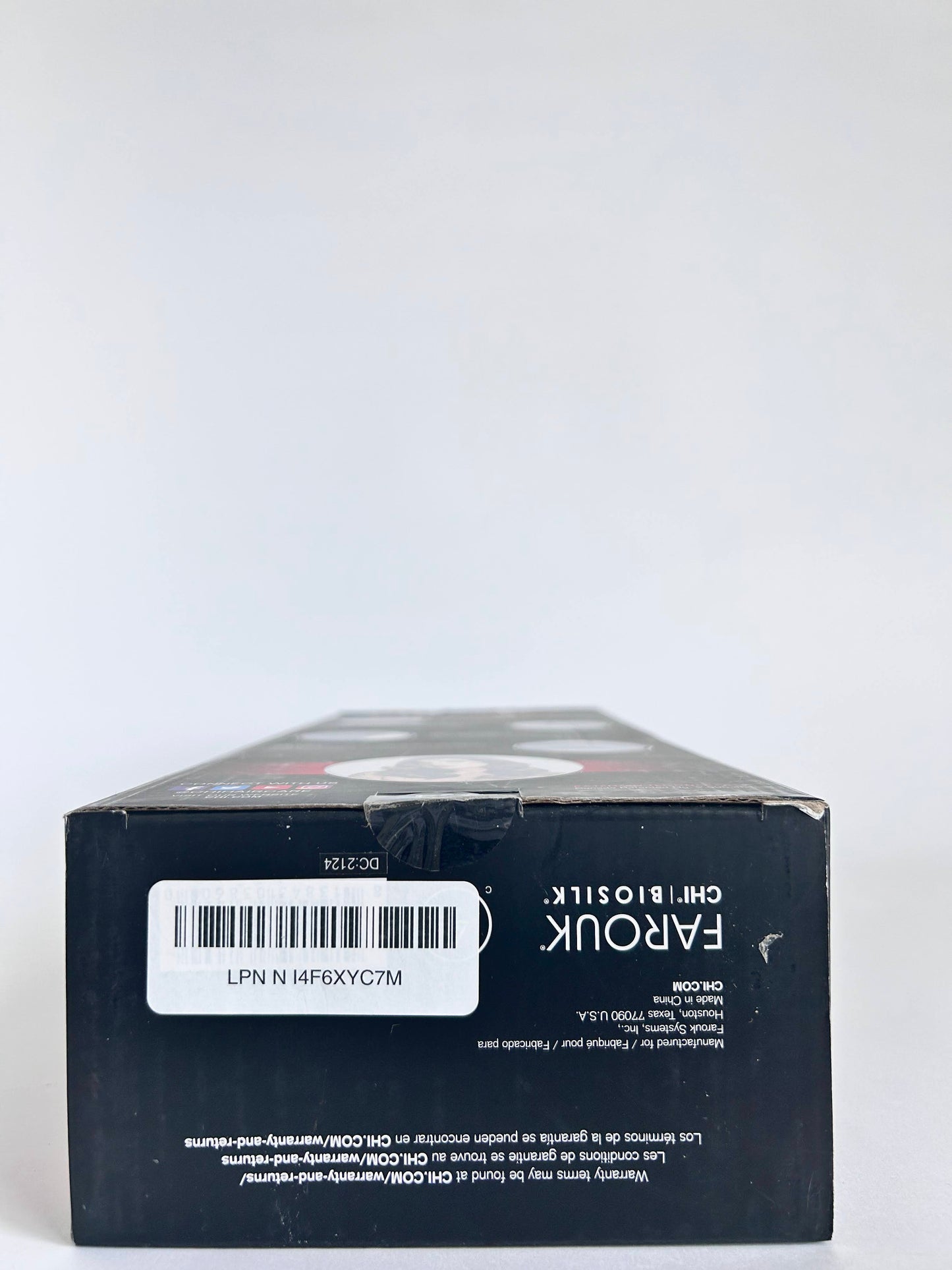 CHI Spin N Curl, Curling Iron For Healthy & Shiny Effortless Curls & Waves, Provides Preset Temperature Settings For Each Hair Texture, Onyx Black