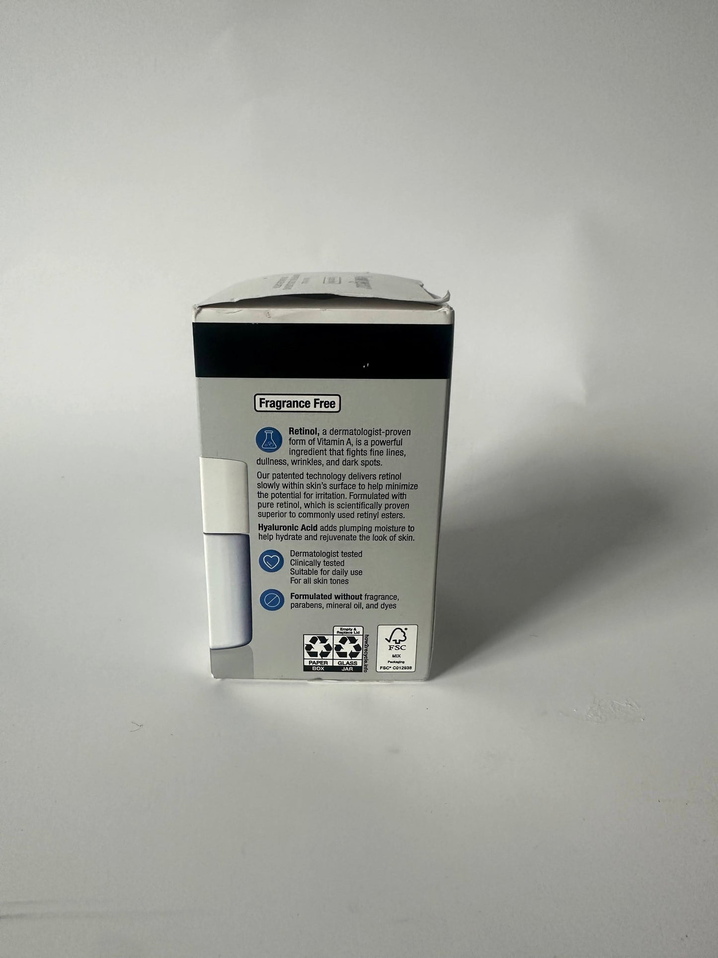 Neutrogena Retinol Face Moisturizer, Rapid Wrinkle Repair, Fragrance Free, 1.7 oz