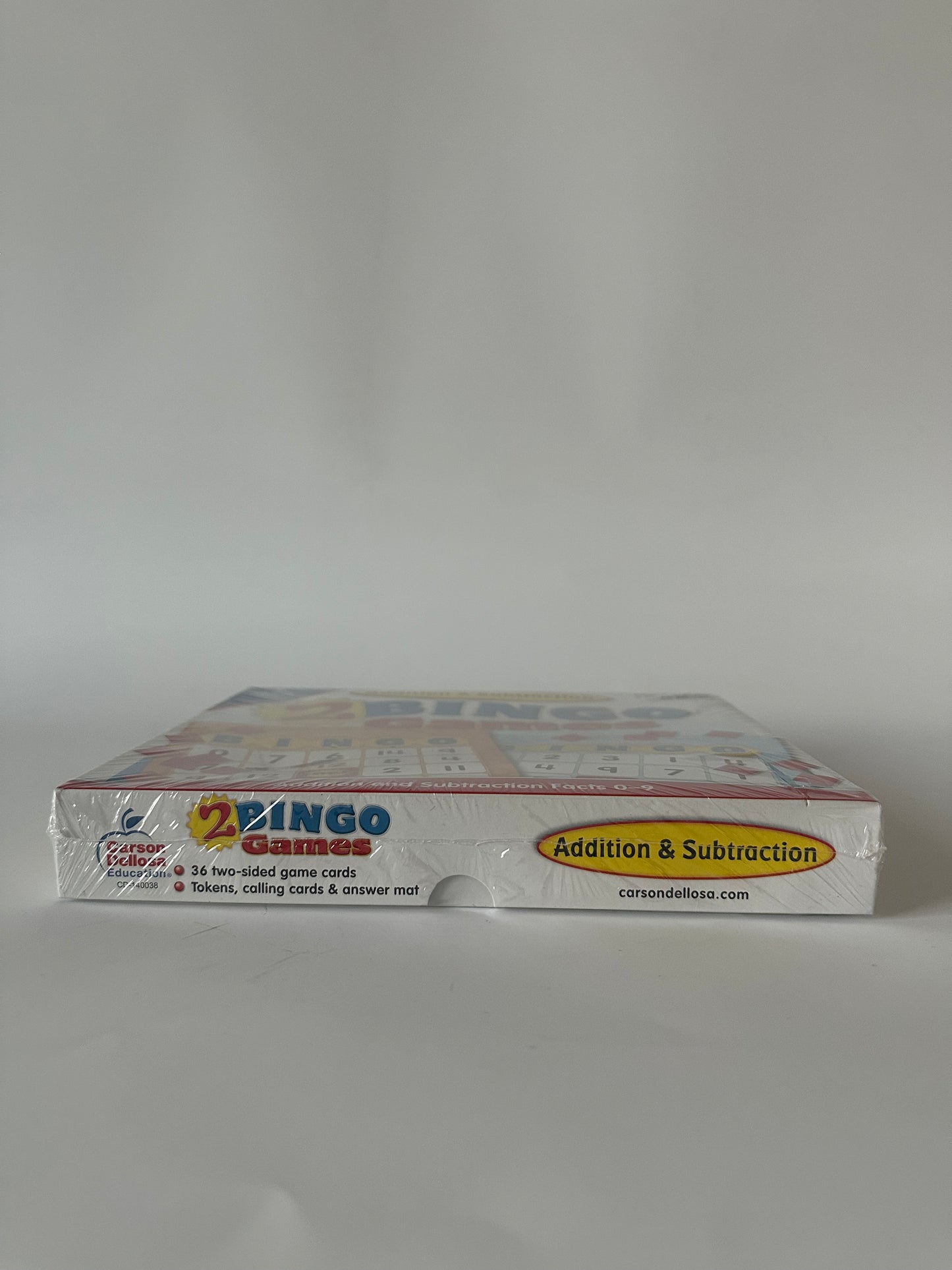 Carson Dellosa Addition and Subtraction Bingo Game for Kids