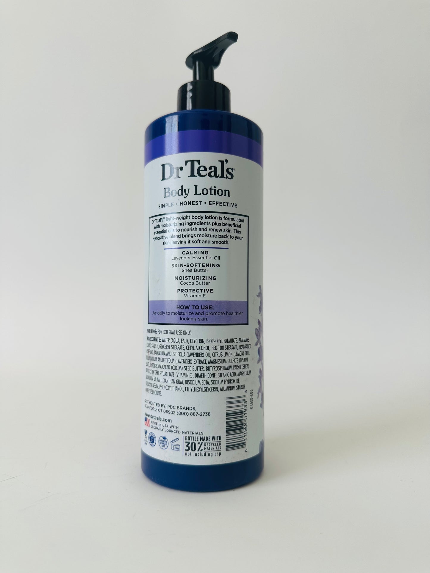 Dr Teals Body Lotion Lavender 18oz