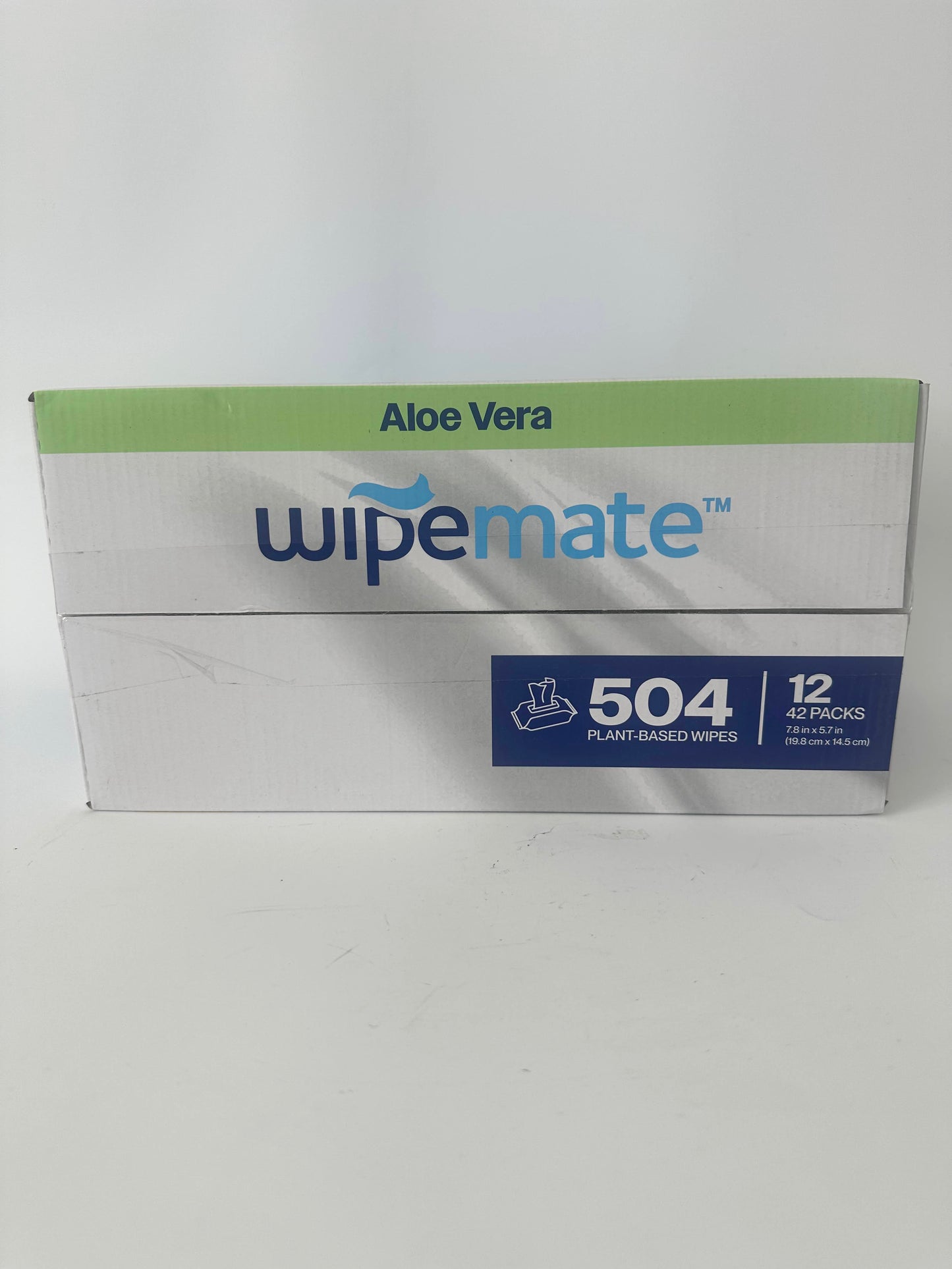 Wipemate ULTRA Flushable Wet Wipes, Soothing Vitamin E & Aloe, 99% Water, Aloe Vera Scent Premium Super Soft Hygiene Wipes, Septic & Sewer Safe,12 Premium Flip-Top Packs, 42 Wipes Per Pack 504 Ct