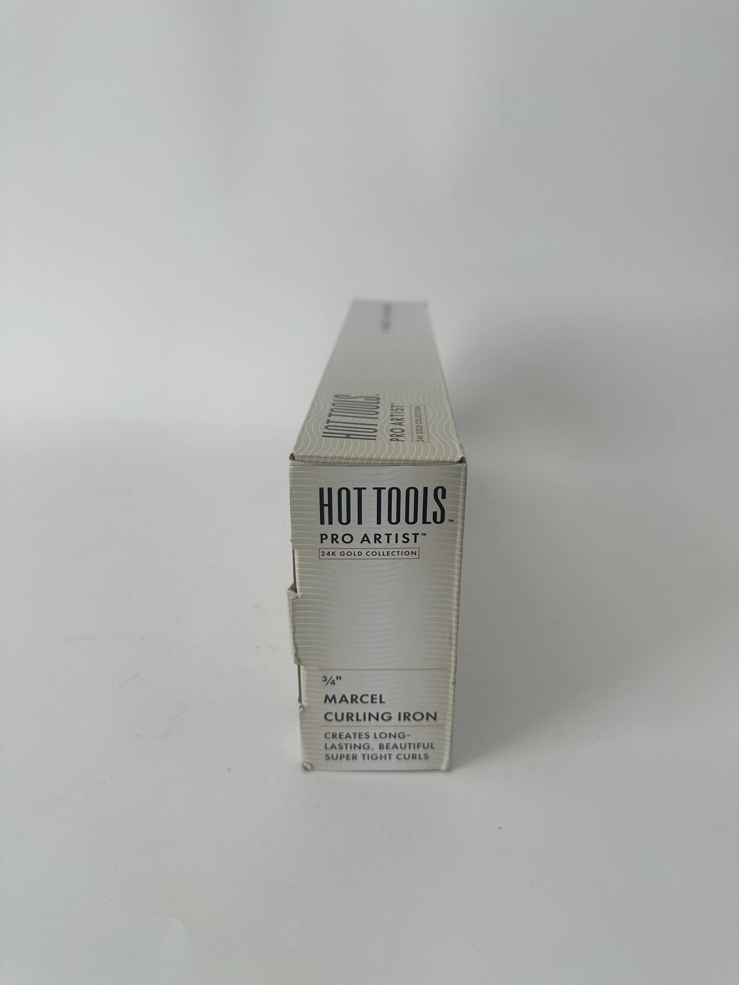Hot Tools Pro Artist 24K Gold Marcel Iron | Long Lasting Curls, Waves (3/4 in)