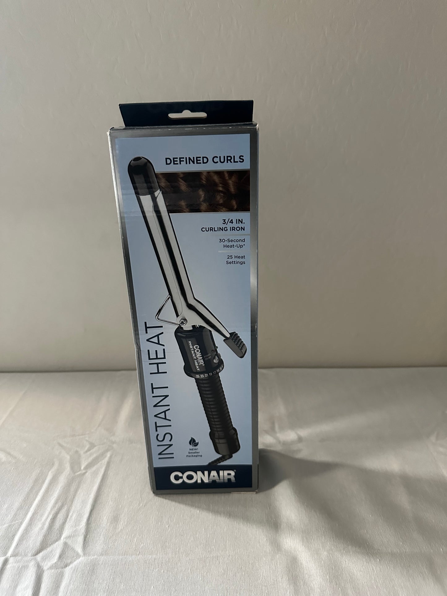 Conair® Instant Heat Curling Iron - Black/Silver