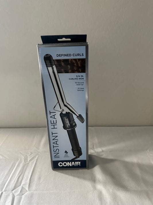 Conair® Instant Heat Curling Iron - Black/Silver