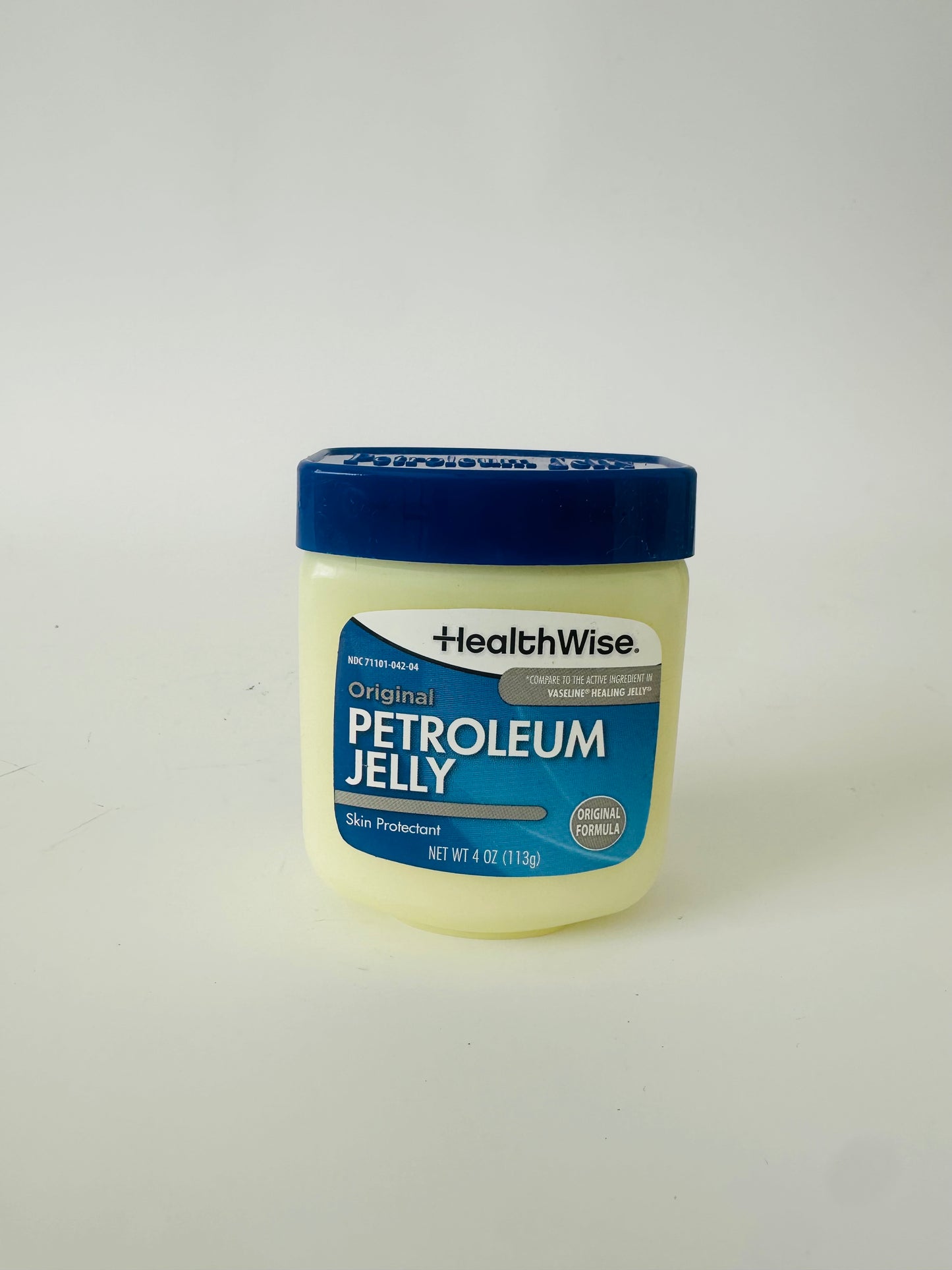 HealthWise Petroleum Jelly | Skin Protectant | 4 oz. Jar