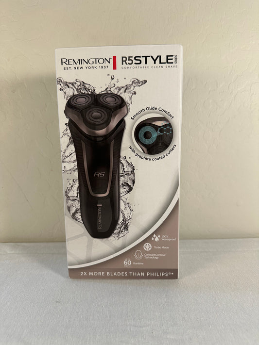 Remington R5 Style Series Rotary Electric Shaver with Graphite, Men - You Get Two Great Styles from One Shaver with The Included Stubble Attachment, 100% Waterproof Design