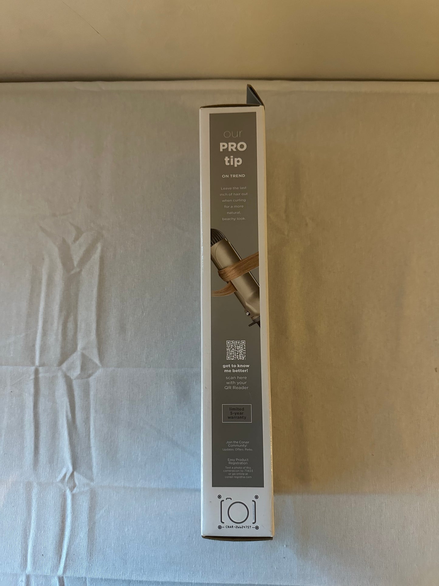 CONAIR INFINITIPRO Tourmaline 1 1/2-Inch Ceramic Curling Iron, 1 ½ inch barrel produces soft waves – for use on medium and long hair