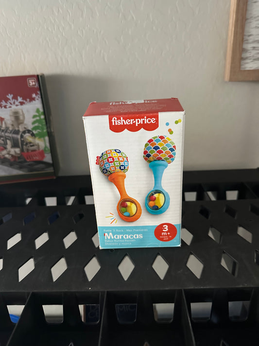 Fisher price rattle toys, Maracas