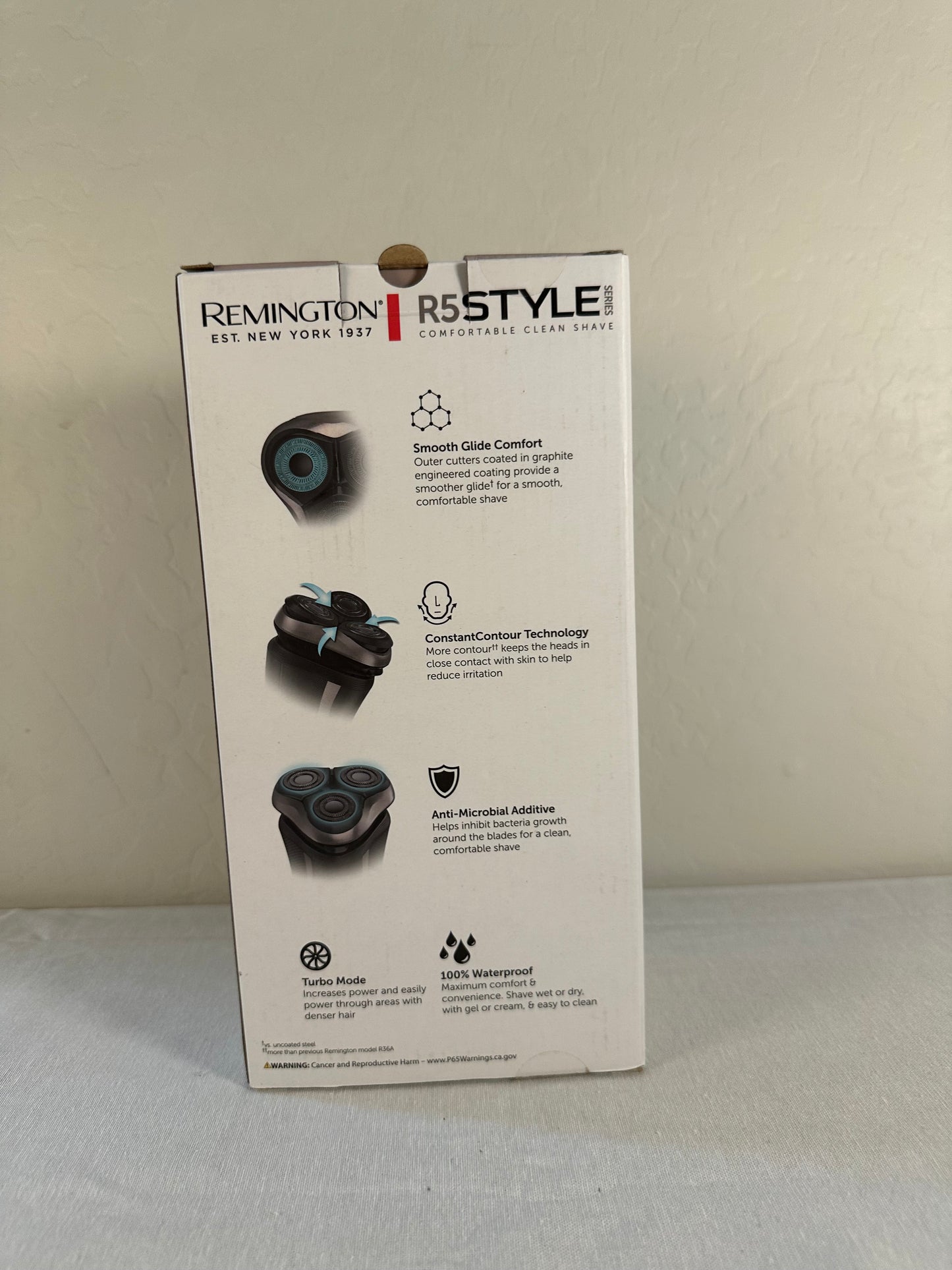 Remington R5 Style Series Rotary Electric Shaver with Graphite, Men - You Get Two Great Styles from One Shaver with The Included Stubble Attachment, 100% Waterproof Design