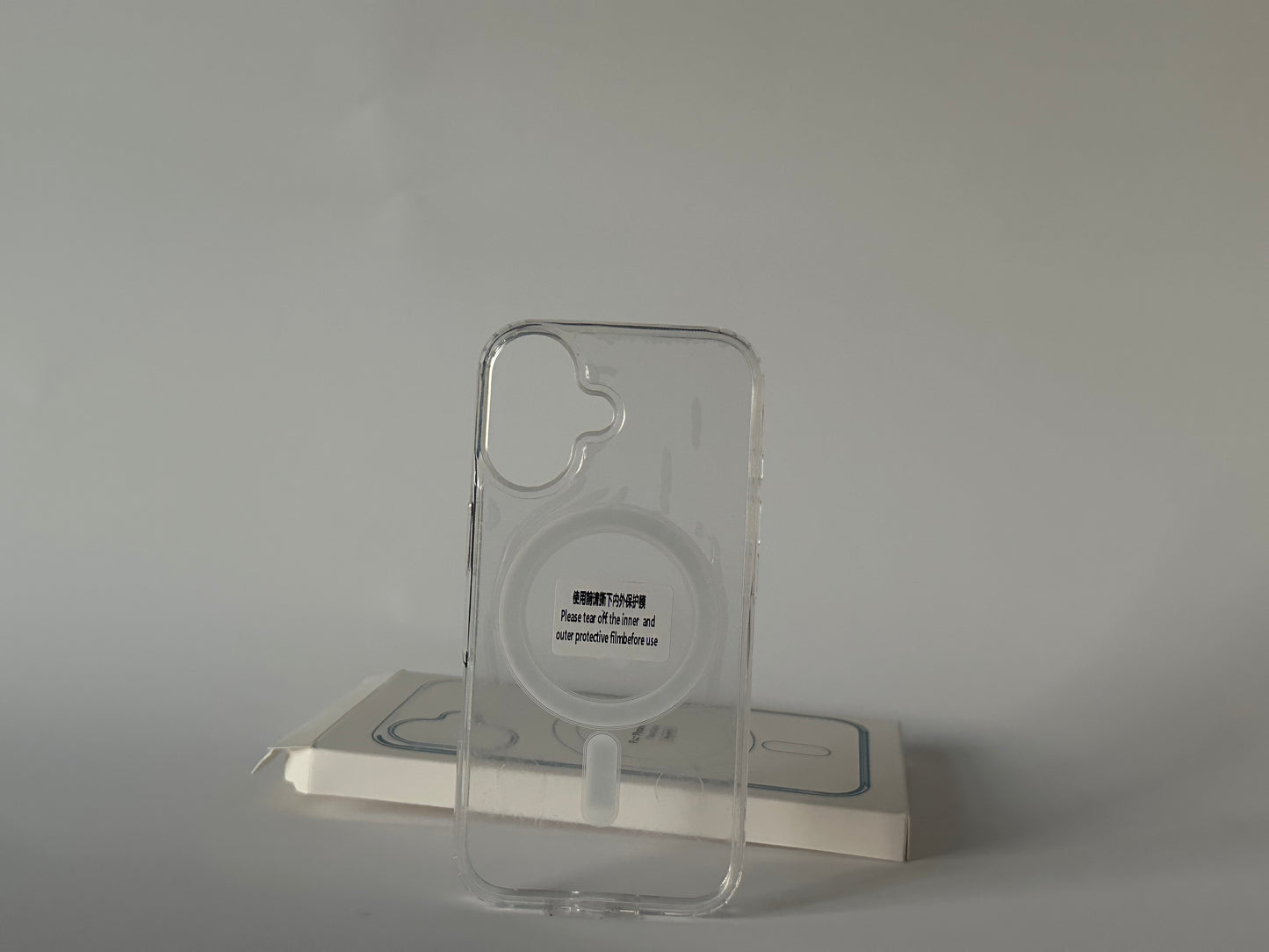 Magsafe Magnetic Case for iphone 16 - clear