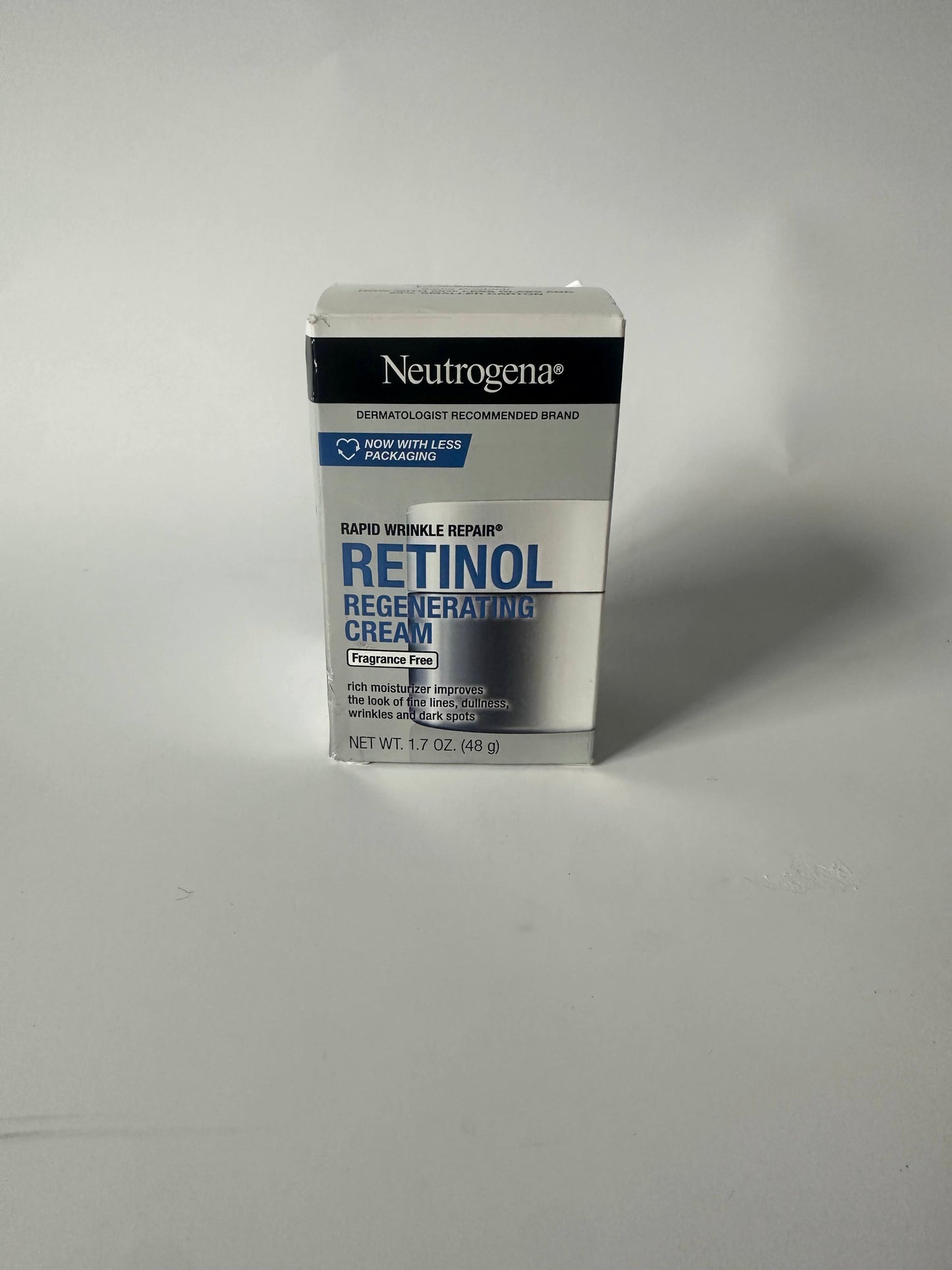 Neutrogena Retinol Face Moisturizer, Rapid Wrinkle Repair, Fragrance Free, 1.7 oz