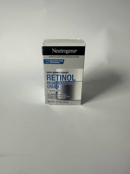 Neutrogena Retinol Face Moisturizer, Rapid Wrinkle Repair, Fragrance Free, 1.7 oz