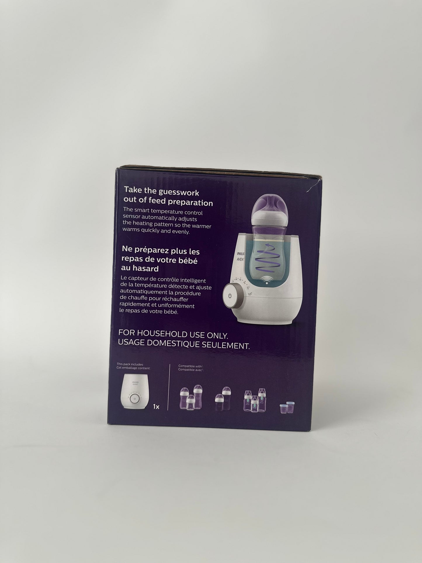 Premium Fast Bottle Warmer, with Smart Temperature Control, Water Bath Technology, Automatic Shut-Off, Model SCF358