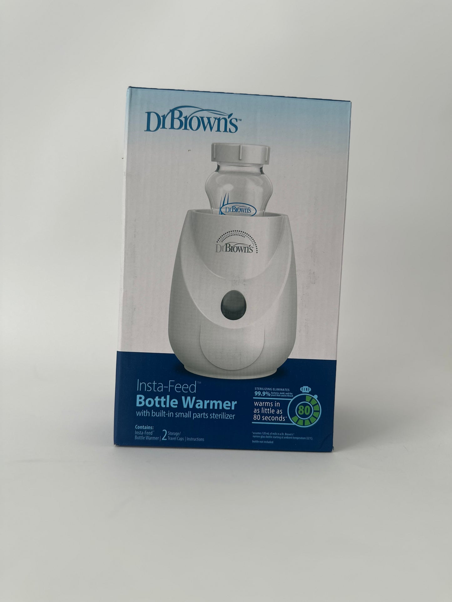 Dr. Brown's Insta-Feed Baby Bottle Warmer and Sterilizer for Baby Bottles and Baby Food Jars