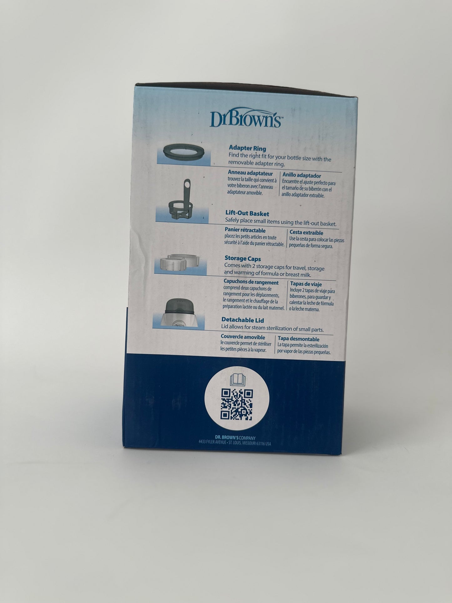 Dr. Brown's Insta-Feed Baby Bottle Warmer and Sterilizer for Baby Bottles and Baby Food Jars