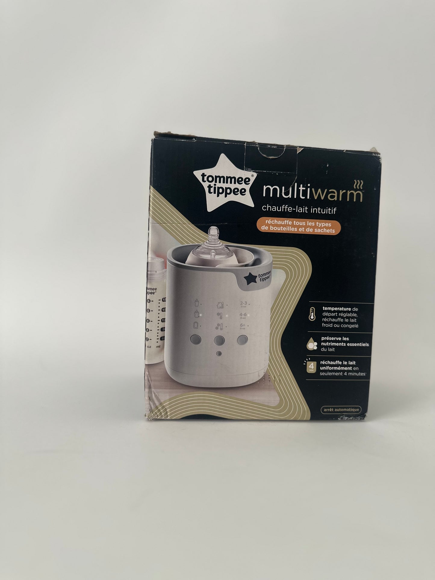 Tommee Tippee Multiwarm Bottle and Pouch Warmer, White