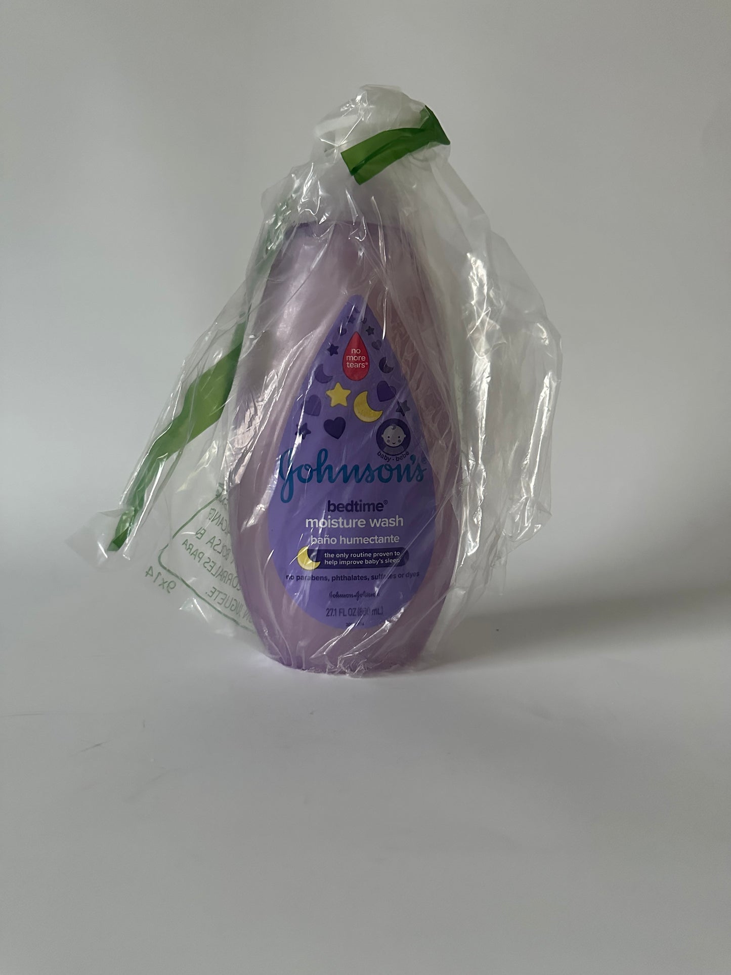 Johnson's Baby Tear-Free Bedtime Baby Moisture Wash with Soothing NaturalCalm Aromas, 27.1 fl. oz