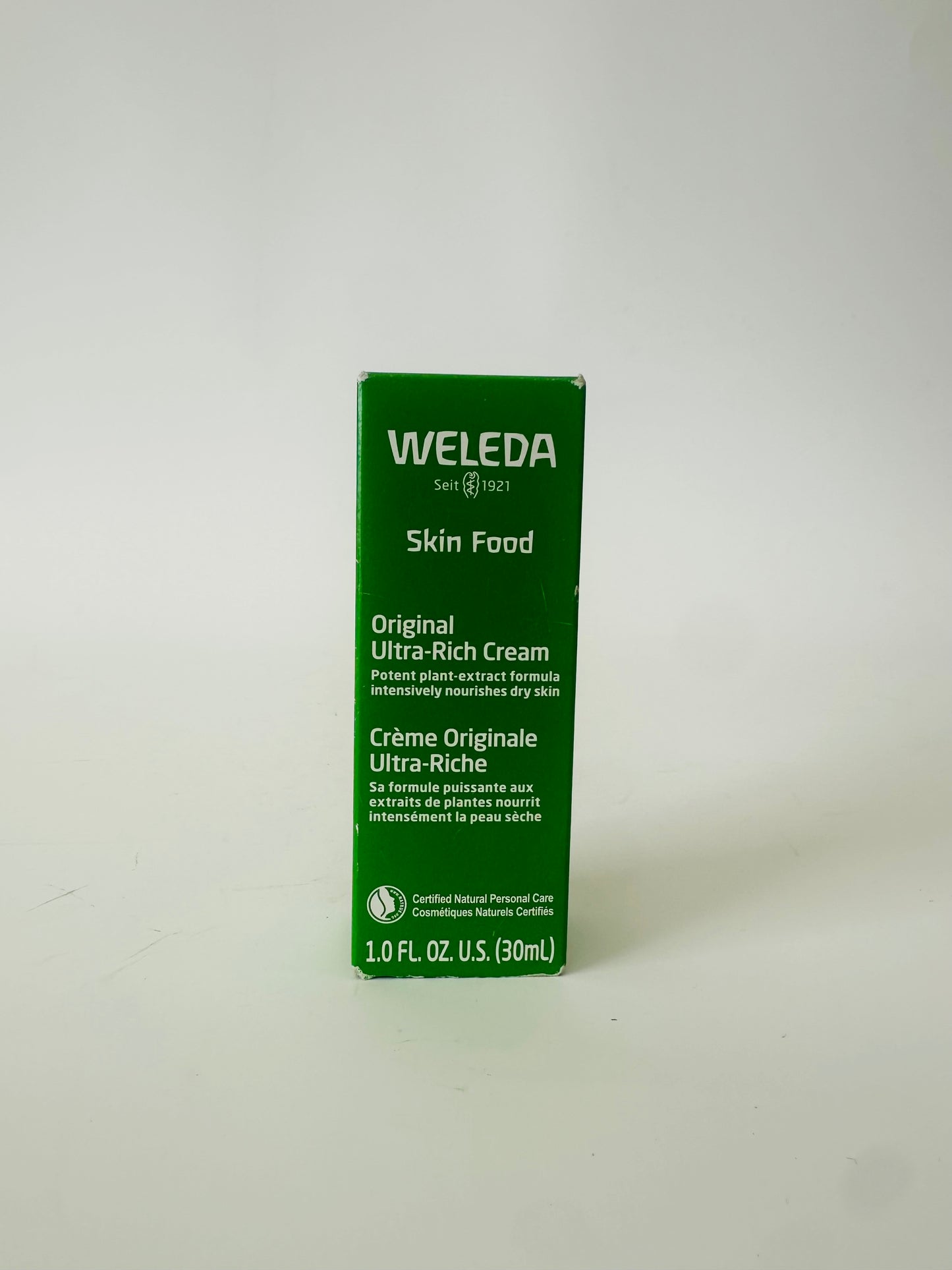 Weleda Skin Food Original Ultra-Rich Body Cream, 1 oz, Plant Rich Moisturizer with Pansy, Chamomile and Calendula