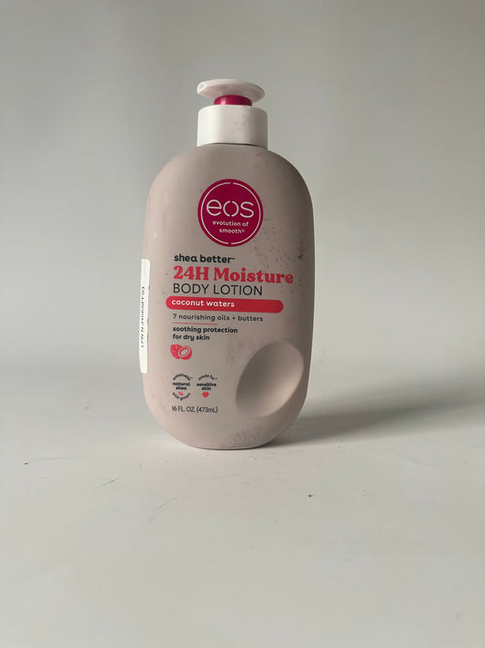EOS Shea Better Body Lotion- Coconut Waters, 24-Hour Moisture Skin Care, Lightweight & Non-Greasy, Made with Natural Shea, Vegan, 16 fl oz