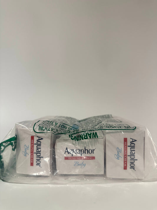 Aquaphor Baby Diaper Rash Cream, 3-in-1 Diaper Rash Relief, 3.5 Oz Tube, (Pack of 3)