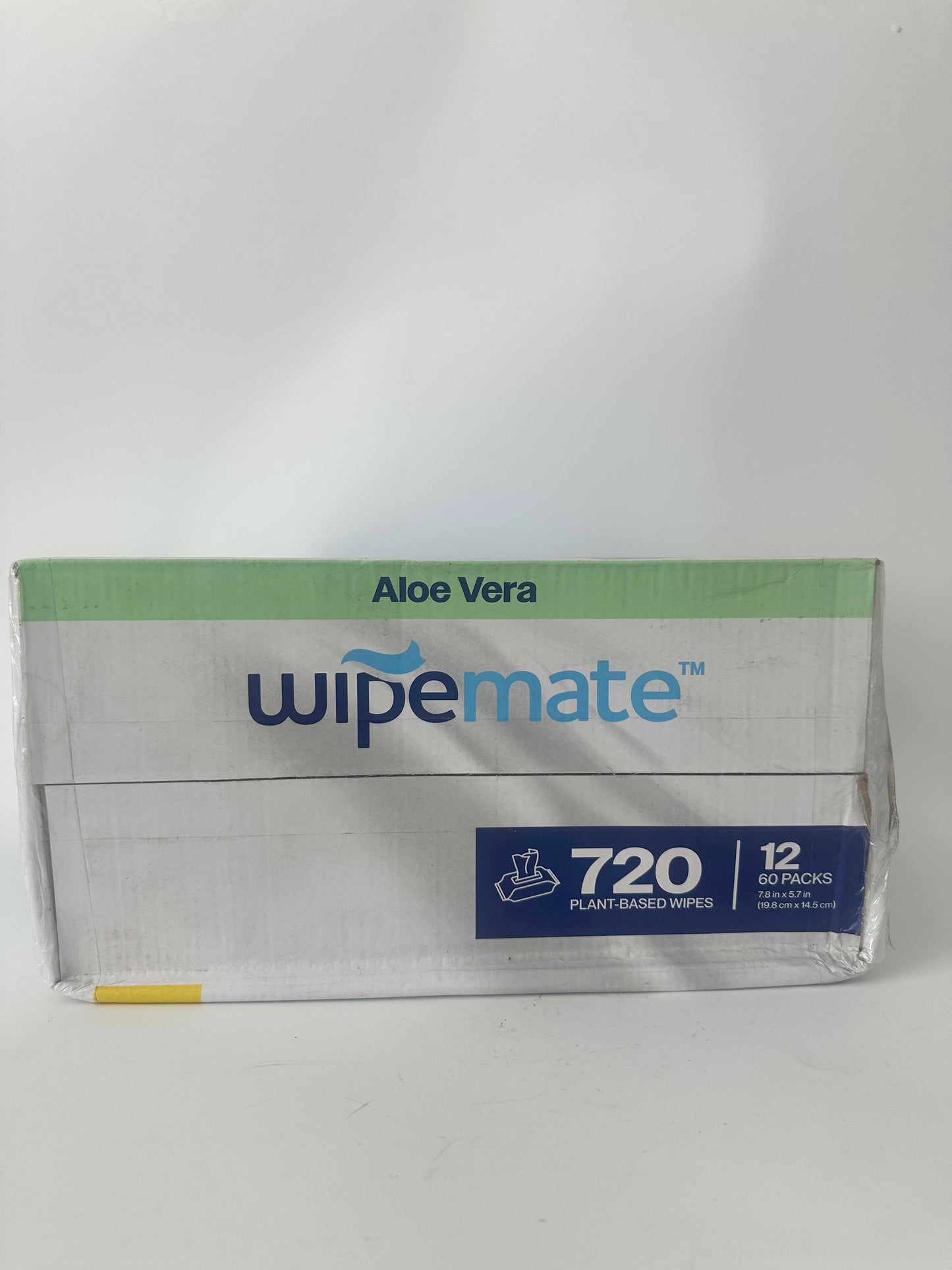 Wipemate ULTRA Flushable Wet Wipes, Soothing Vitamin E & Aloe, 99% Water, Aloe Vera Scent Premium Super Soft Hygiene Wipes, Septic & Sewer Safe, 12 Premium Flip-Top Packs, (720ct)