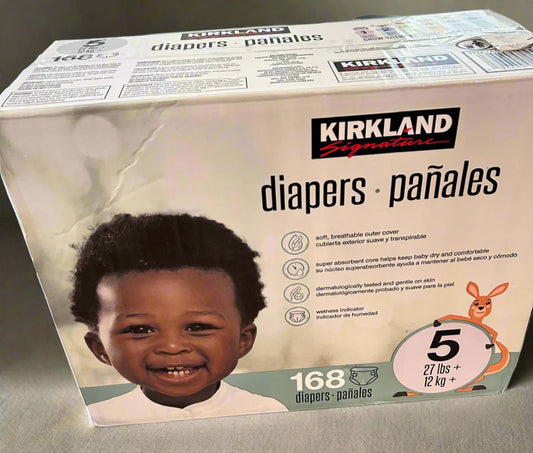 Costco Size 5 Diapers, 168-count