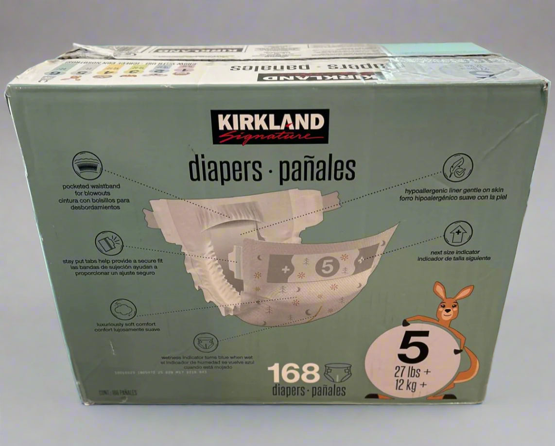 Costco Size 5 Diapers, 168-count