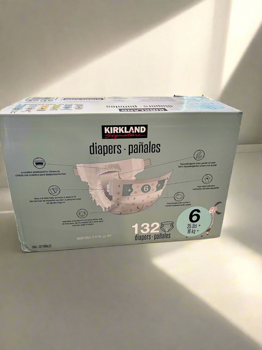 Costco Size 6 Diapers, 132-count