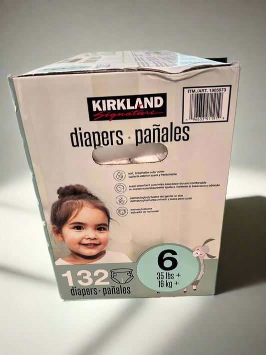 Costco Size 6 Diapers, 132-count